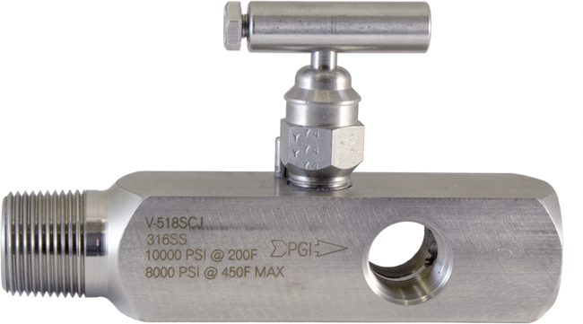 PGI Int'l Hard Seat Multi-Port Gauge Valve